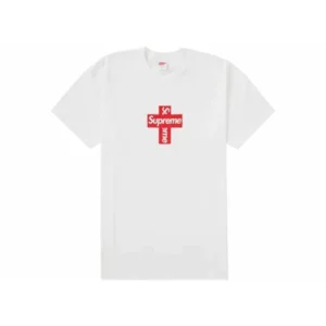 Supreme Cross Box Logo Tee White
