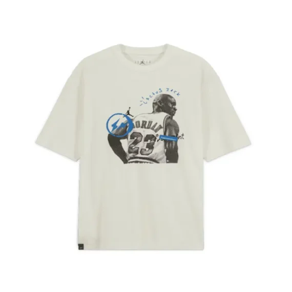 Travis Scott x Jordan x Fragment T-Shirt White