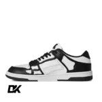 AMIRI Skeleton Top Low Trainers Black/White 004