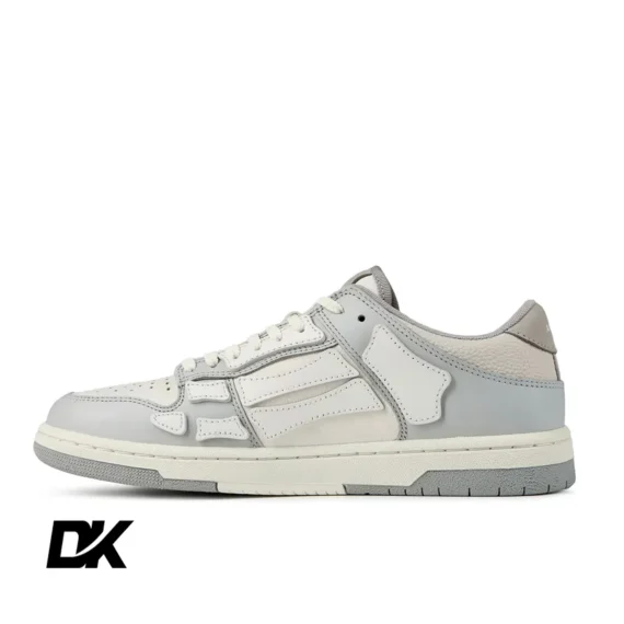 AMIRI Skeleton Top Low Trainers White/Grey
