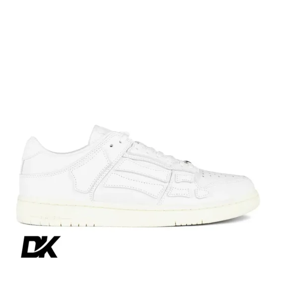 AMIRI Skeleton Top Low Trainers White/White 194