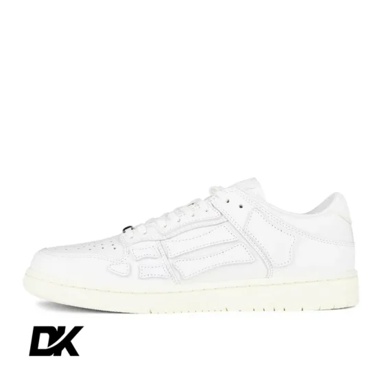 AMIRI Skeleton Top Low Trainers White/White 194