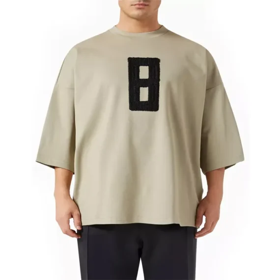 FEAR OF GOD Embroidered 8 Milano T-shirt in Jersey