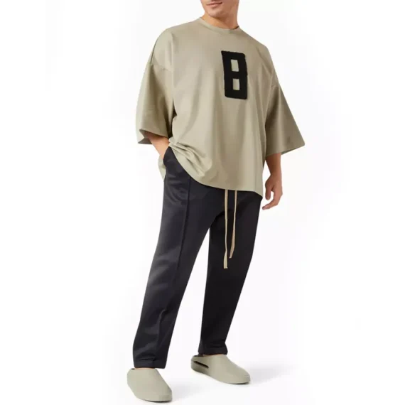 FEAR OF GOD Embroidered 8 Milano T-shirt in Jersey