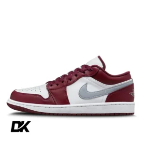 Jordan 1 Low White Bordeaux