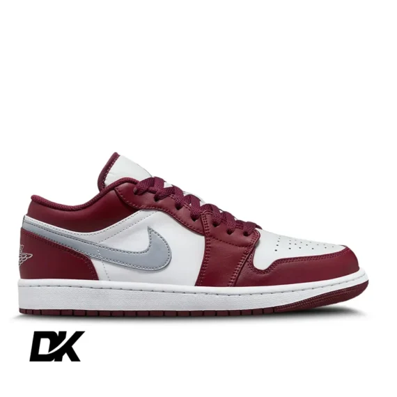 Jordan 1 Low White Bordeaux