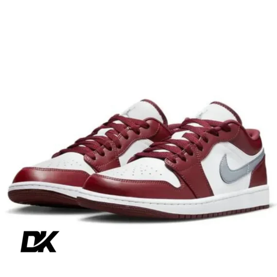 Jordan 1 Low White Bordeaux