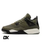 Jordan 4 Retro SE Craft Medium Olive (Pre School Kids)