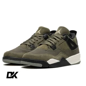 Jordan 4 Retro SE Craft Medium Olive (Pre School Kids)-2