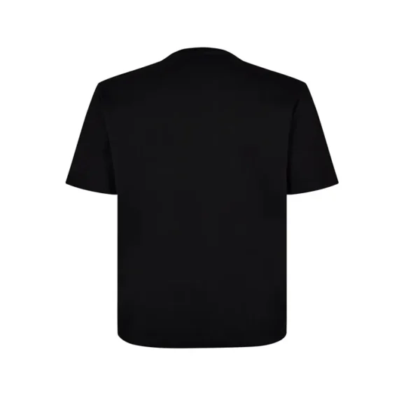LANVIN Curb Embroidered T-Shirt- Black