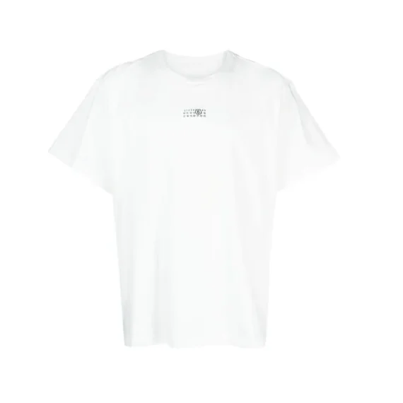 MM6 Maison Margiela logo-patch cotton T-shirt