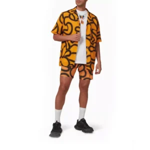 Marcelo Burlon Feathers Necklace Oversized T-shirt in Cotton Jersey-2