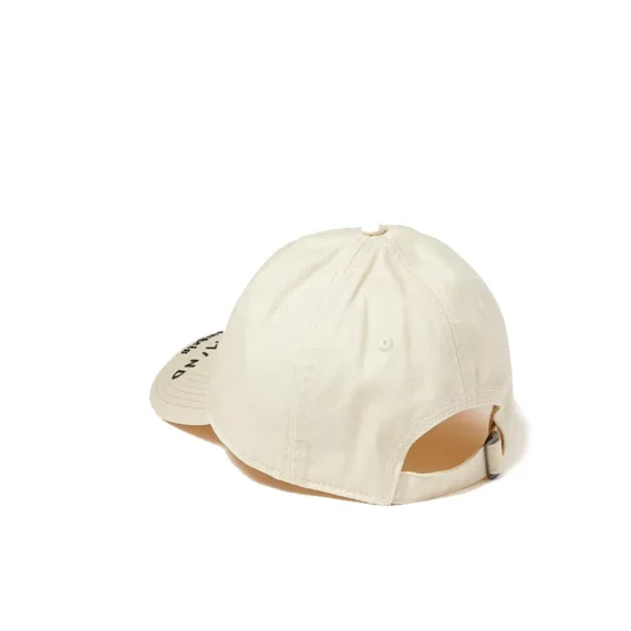 PALM ANGELS Bear in Mind Cap in Cotton-Twill WHITE