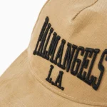PALM ANGELS Logo-embroidered Baseball Cap in Corduroy