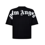PALM ANGELS Palm Logo Over T Sn99 (Colour -BLACK/WHITE)