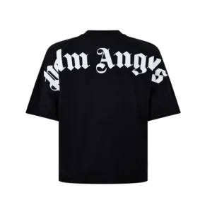 PALM ANGELS Palm Logo Over T Sn99 (Colour -BLACK/WHITE)