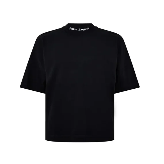 PALM ANGELS Palm Logo Over T Sn99 (Colour -BLACK/WHITE)