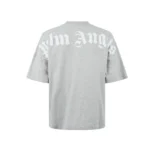 PALM ANGELS Palm Logo Over T Sn99 (Colour -Grey/White)