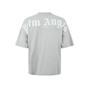 PALM ANGELS Palm Logo Over T Sn99 (Colour -Grey/White)