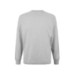 PALM ANGELS Logo Print Cotton T-Shirt - Grey Melange