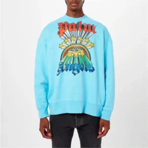 PALM ANGELS Palm Palm Rainbw Crw Sn34-3