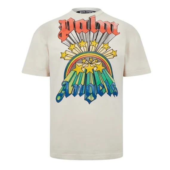 PALM ANGELS Rainbow T-Shirt