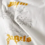 Palm Angels Angel Logo T-shirt in Cotton