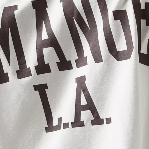 Palm Angels College Oversized T-shirt in Cotton-Jersey