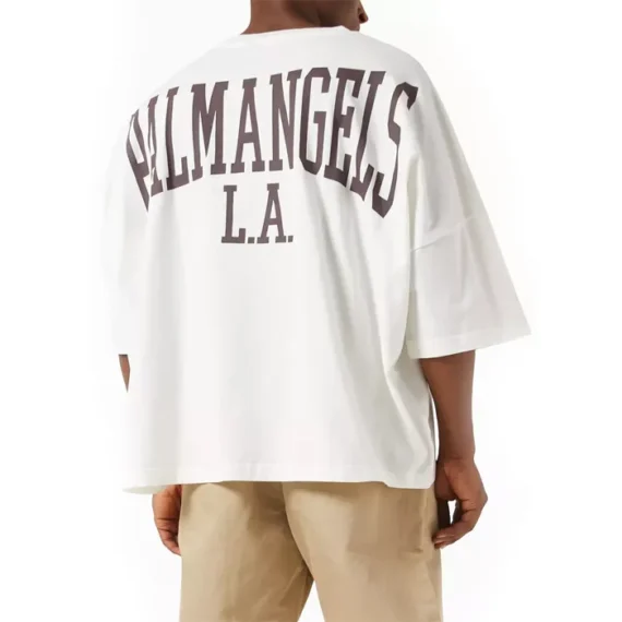 Palm Angels College Oversized T-shirt in Cotton-Jersey