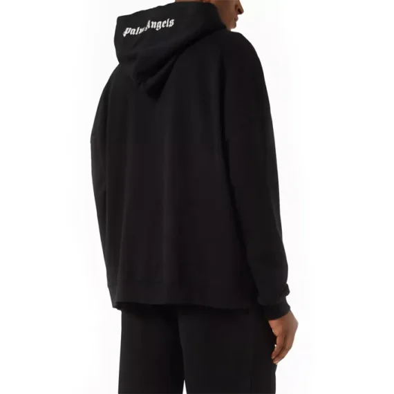 Palm Angels Logo Hoodie in Cotton