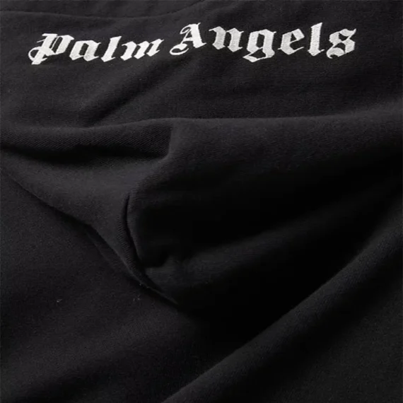 Palm Angels Logo Hoodie in Cotton