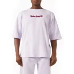 Palm Angels Neon Logo T-shirt in Cotton