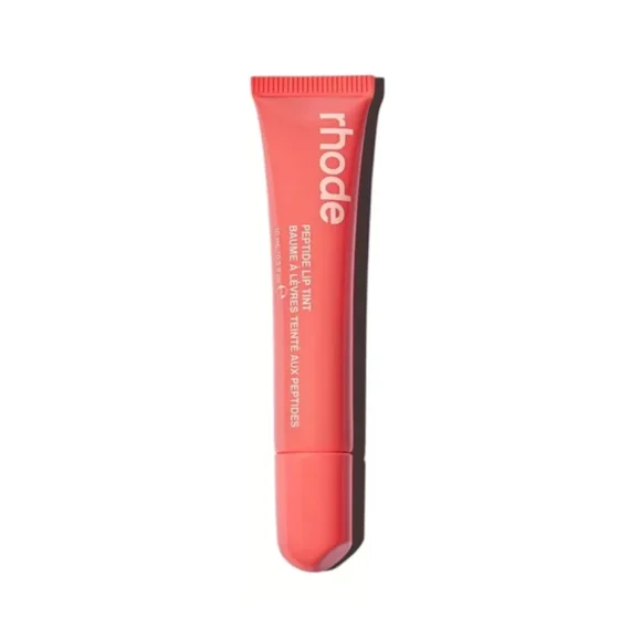 Rhode Peptide Lip Tint Summer Peptide Lip Tint Summer Color Peach Pit Natural