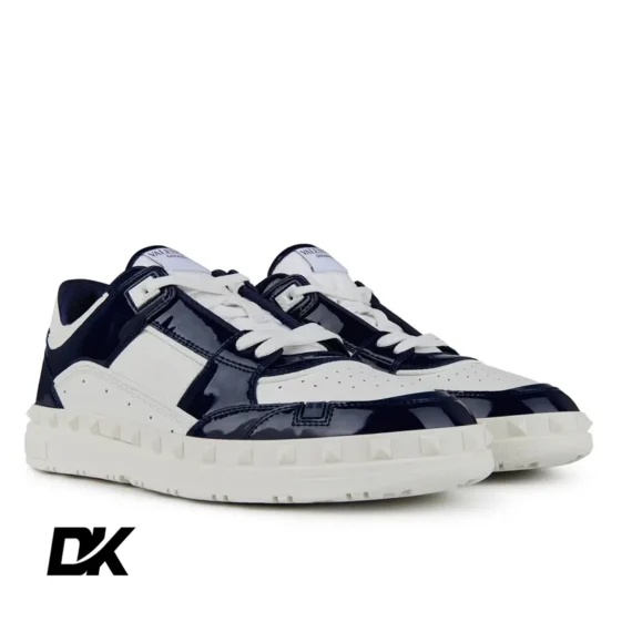 VALENTINO GARAVANI Freedots Low-Top Trainers Blue/wht