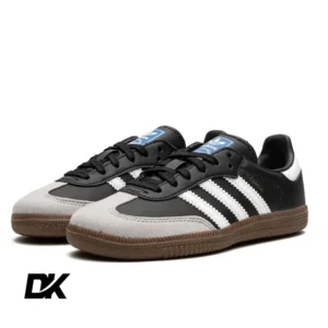 adidas Samba OG Black White Gum (Pre School Kids)-2