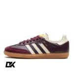 Adidas Samba OG Maroon Gold Metallic (W)
