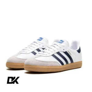 adidas Samba OG White Night Indigo Gum-2