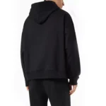 Palm Angels Monogram Pin Hoodie in Cotton