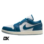 AIR JORDAN 1 LOW SE 'WHITE/INDUSTRIAL BLUE-BLUE GREY-SAIL'