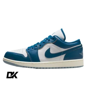 AIR JORDAN 1 LOW SE 'WHITE/INDUSTRIAL BLUE-BLUE GREY-SAIL'