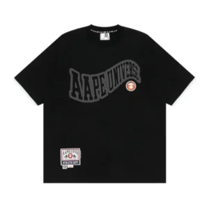 Aape T-shirt with logo Black