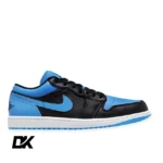 Air Jordan 1 Low Black University Blue