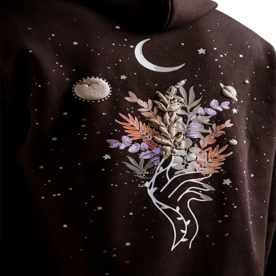 Purple frog CELESTIAL DREAMS Hoodie