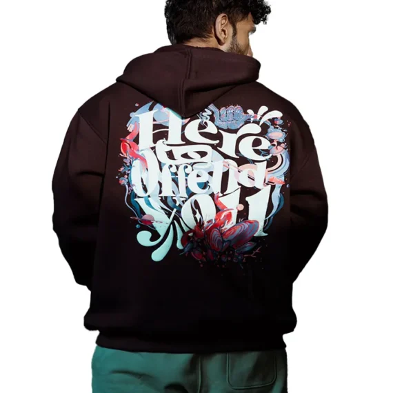 Purple Frog AUTHENTICITY OVER APPROVAL HOODIE