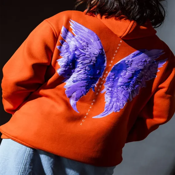 Purplfrog Hoodies THE GUARDIAN ANGEL HOODIE