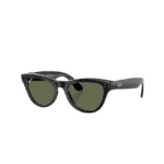 Ray Ban Meta Skyler Shiny Black Lenses - G-15 Green