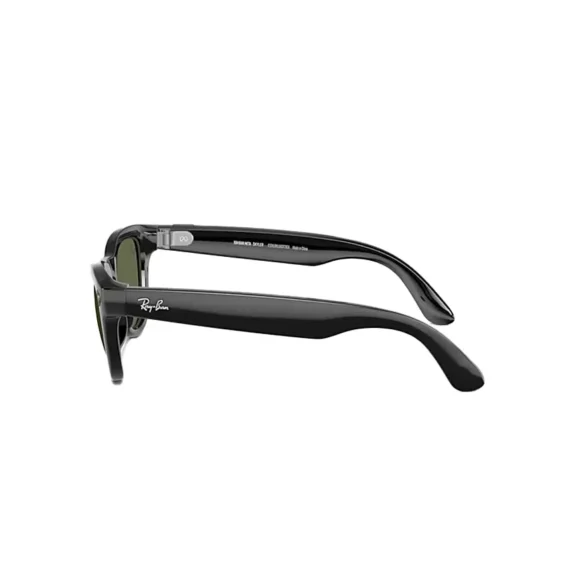 Ray Ban Meta Skyler Shiny Black Lenses - G-15 Green
