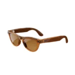 Ray Ban Meta Skyler 'Shiny Caramel' - Brown Lenses