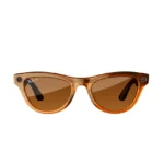 Ray Ban Meta Skyler 'Shiny Caramel' - Brown Lenses