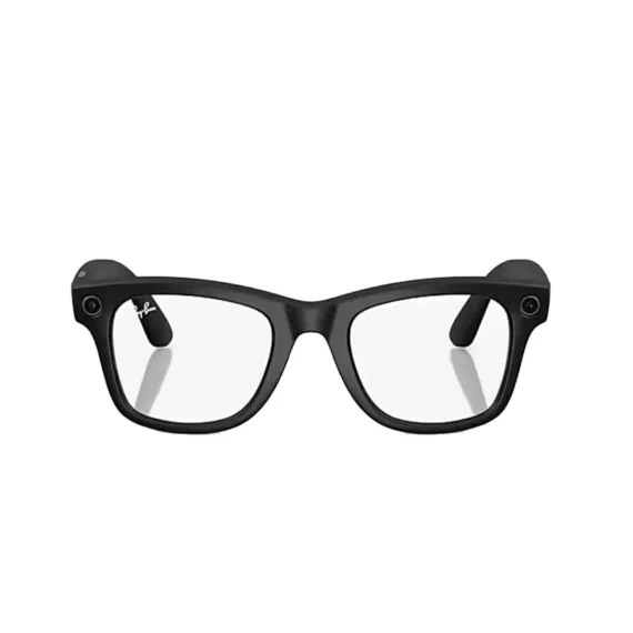 Ray Ban Meta Smart Glasses - Wayfarer 'Matte Black' Lenses- Clear/Graphite Green